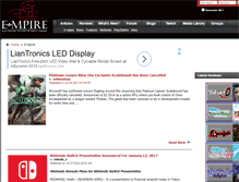 Tablet Screenshot of e-mpire.com